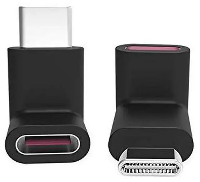 Main image of 90 Degree Right Angle Type-C Male to Type-C Female Adapter 100W 40G,up and Down 90 Degree Type-c Plug to Jack Expansion Adapter is Suitable for Notebook Computers, Tablet Computers and Mobile Phones