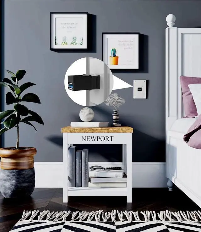 Alt view image 7 of 7 - USB 3.0 Keystone Jack Inserts, 5pcs USB to USB Adapters Female to Female Connector ,Female Coupler Insert Snap-in Connector Socket Adapter Port for Wall Plate Outlet Panel (Black - 5 Pack)