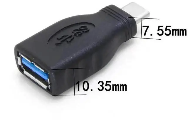 Alt view image 4 of 4 - 2-in-1 Powered Micro USB OTG Adapter 90 Degree Right Angled with Micro USB Power Charging Port for Streaming TV Stick, Android Phone or Tablet - 2 Pack