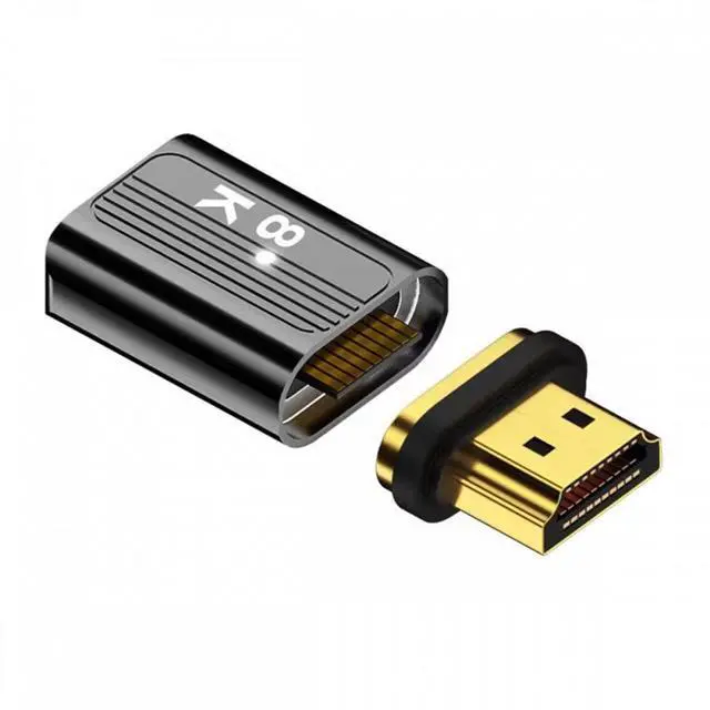 Main image of Magnetic Connector 8K Type-A HDMI 2.1 Male to Female Straight Video Adapter for Laptop HDTV
