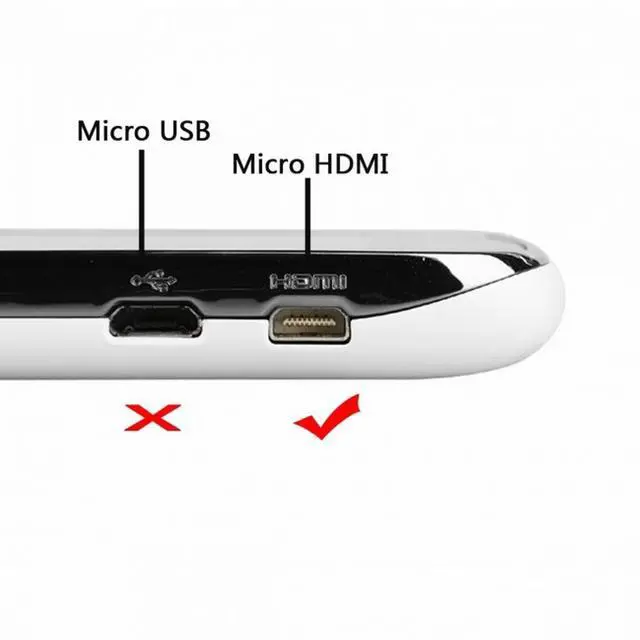 Alt view image 2 of 5 - Right Angled 90 Degree Micro HDMI to HDMI Male HDTV Cable for Cell Phone Tablet Camera