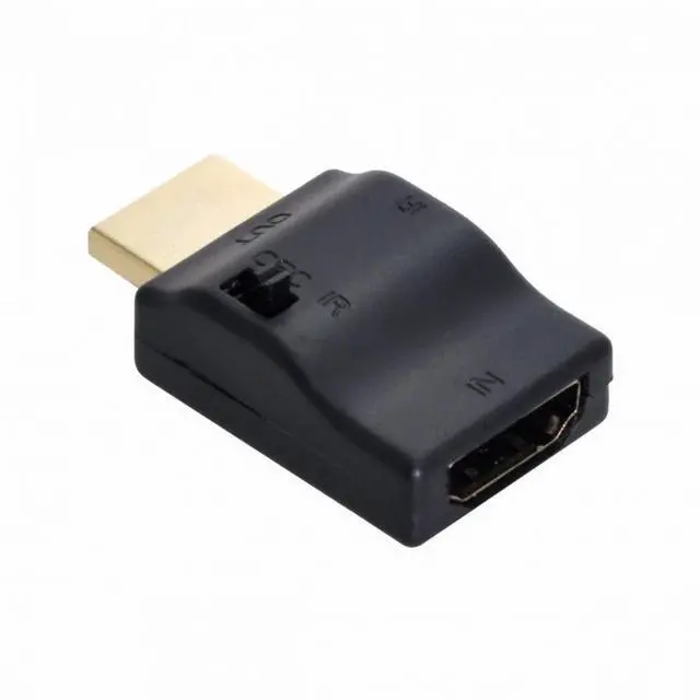 Alt view image 2 of 5 - Remote Controlled HDMI 2.0 IR Adapter with CEC ARC Function HDCP Compliant Support to Close CEC