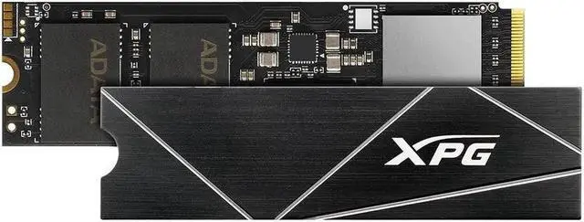 Alt view image 2 of 6 - XPG GAMMIX S70 Blade: 4TB M.2 2280 NVMe 3D NAND PCIe Gen4x4 Gaming Internal Solid State Drive | PS5 Compatible | Up to 7400 MBps - Black SSD | 1PK