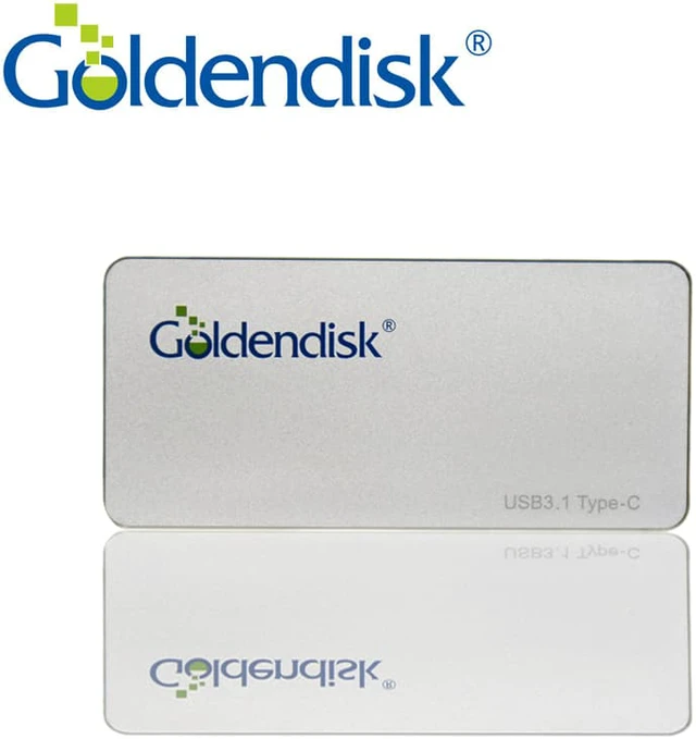 Alt view image 3 of 8 - Goldendisk NGFF SSD Raid Enclosure M.2 SSD SATA supper Speed USB 3.1 Type C support 2230 2242 2260 2280