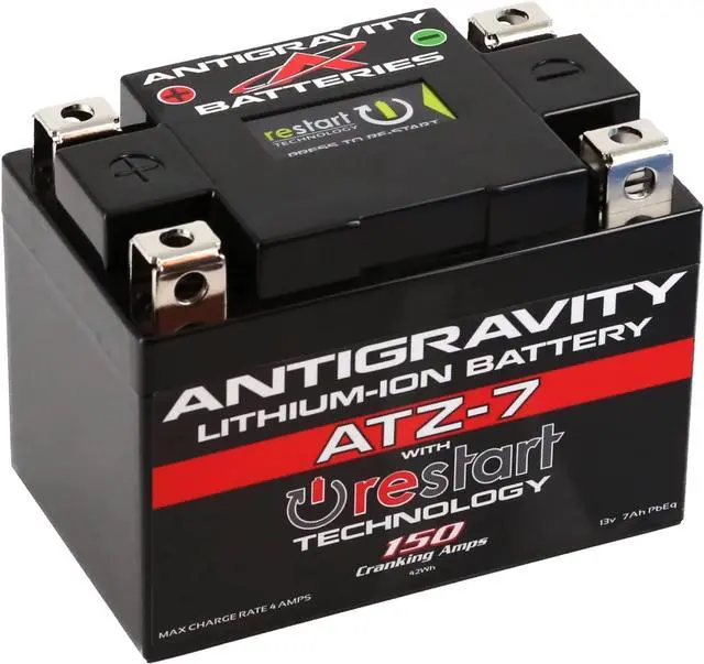 Main image of Antigravity ATZ-7 Performance Lithium Battery for Motorcycle, Powersport. Replaces YTZ7S, YTZ5, Honda Battery, KTM Battery, Yamaha Battery, Kawasaki Battery