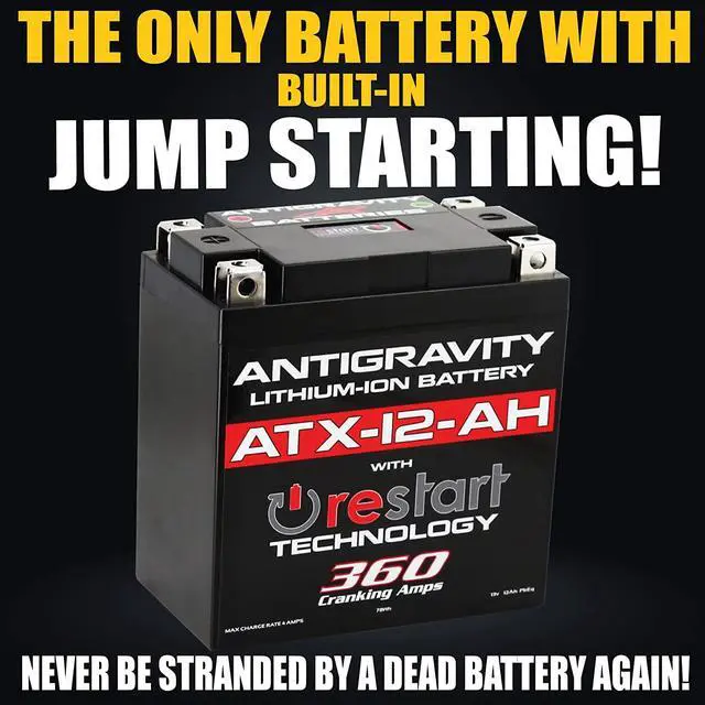 Alt view image 2 of 6 - Antigravity ATX12-AH RE-START Lithium Battery