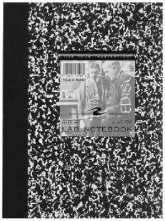 Alt view image 4 of 12 - ROARING SPRING 77108 Lab Notebook,8 in. x 10 in.,Green