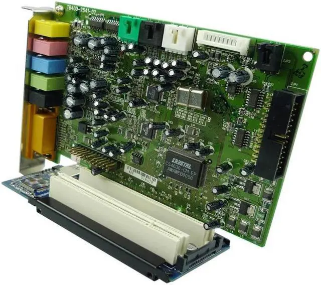 Alt view image 5 of 6 - PCIe x1 to 2 ports PCI slots Card Adapter for graphics card