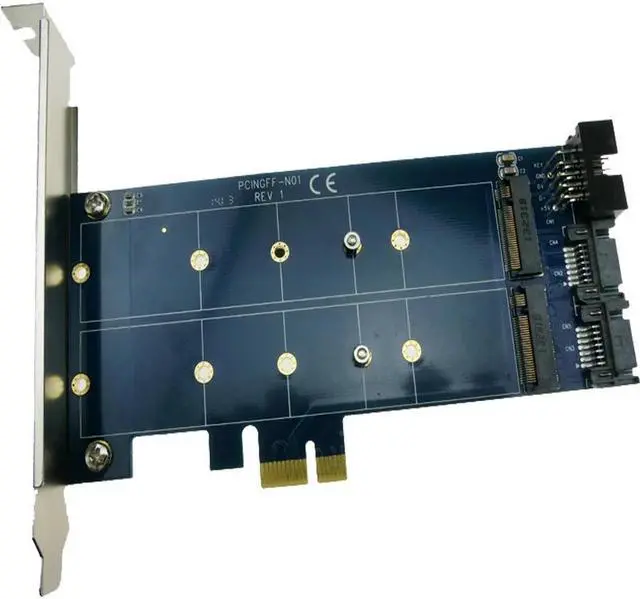 Main image of NGFF SSD to 2 SATA 6GB adapter 7Pin SATA III to M.2 USB to M2 wireless bluetooth adapter card