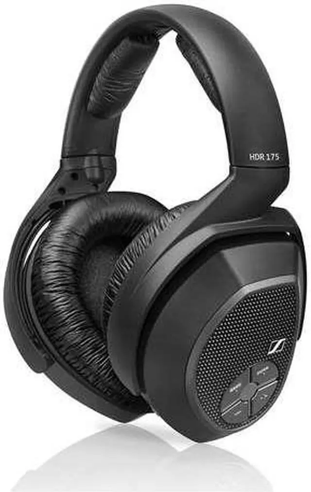 Alt view image 16 of 20 - Sennheiser RS 175 Black HDR 175 Yes Connector Circumaural Headphone/Headset