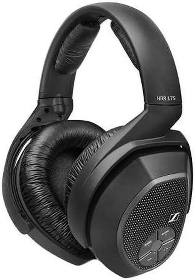 Alt view image 15 of 20 - Sennheiser RS 175 Black HDR 175 Yes Connector Circumaural Headphone/Headset