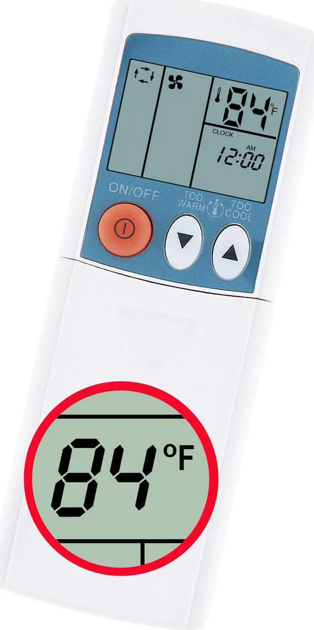 Main image of New Air Conditioner Remote Control for Mitsubishi Rkt502a420 Display in Fahrenheit