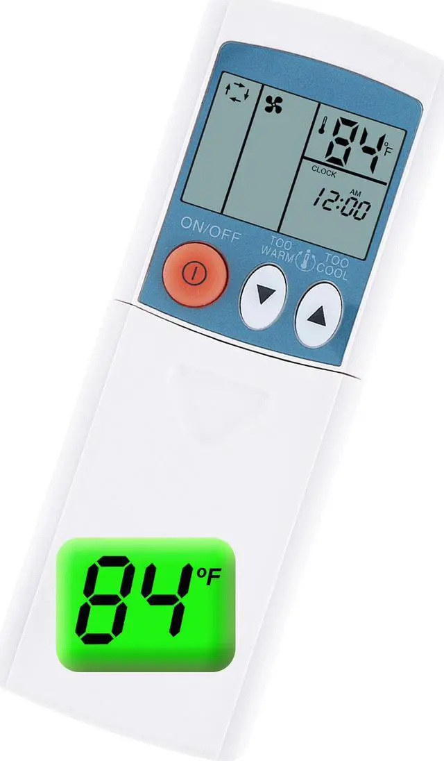 Main image of Remote Control Rks502a503 for Mitsubishi Air Conditioner Rks502a50rya502a006 Ryd502a006f Ryd502a006a Rya502a006d Display in Fahrenheit