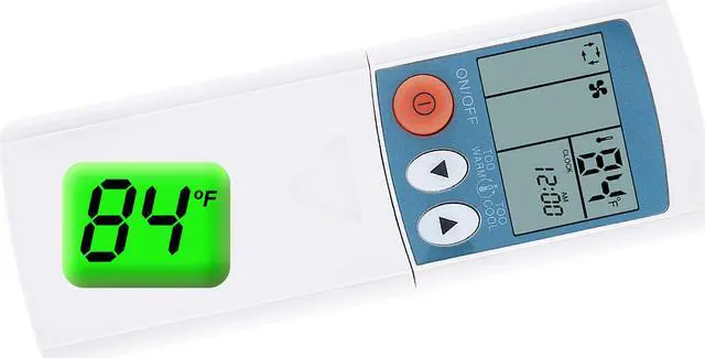 Main image of for Mitsubishi Air Conditioner Remote Control Msy-Ge24na Msy-Ge09na-8 Mfz-Ka25va Msy-Ge18na-8 Msz-A09na Msz-A12na Display in Fahrenheit