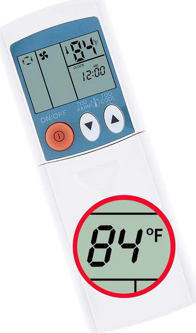 Main image of Replacement Conditioner Air Conditioning Remote Control Suitable for Mitsubishi Msz-A09yv Msz-A18yv Km04f Msh-26sv Msh-30sv Display in Fahrenheit