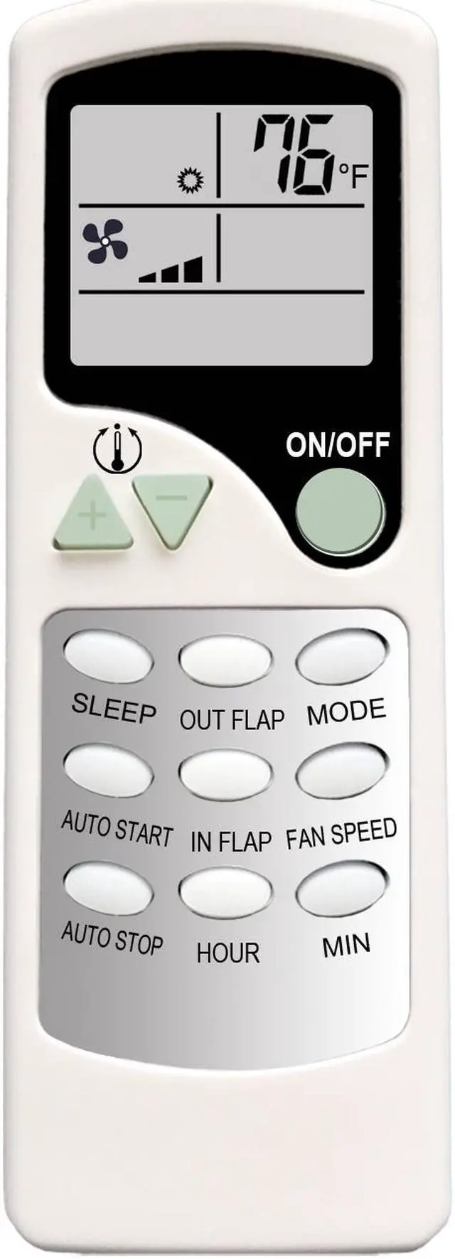 Main image of Replacement for Celiera Air Conditioner Remote Control KFR-25GW/GX1b KFR-35GW/GX1b KFR-25GW/BGb KFR-35GW/B1Gb
