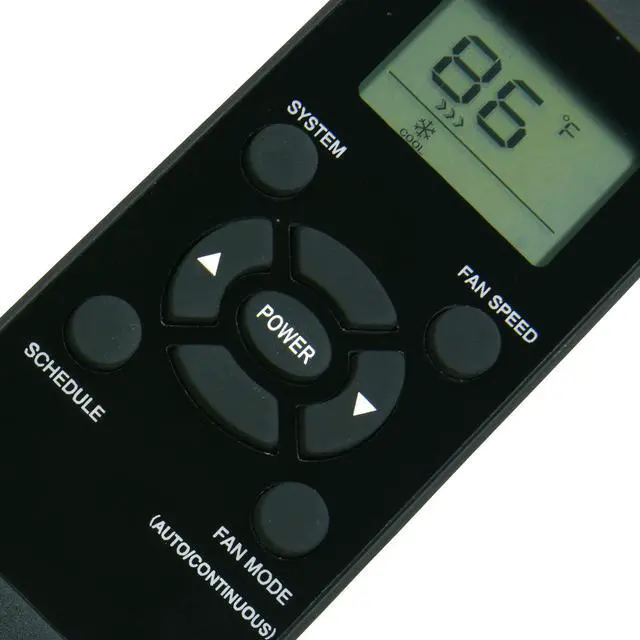 Alt view image 3 of 5 - Compatible with Friedrich Air Conditioner Remote Control ES12M33-A ES12M33-B ES15M33-A YS10M10-A YS12M33-A EM18M34-A EM24M34-A YM18M34-A EL36M35-A YL24M35-A