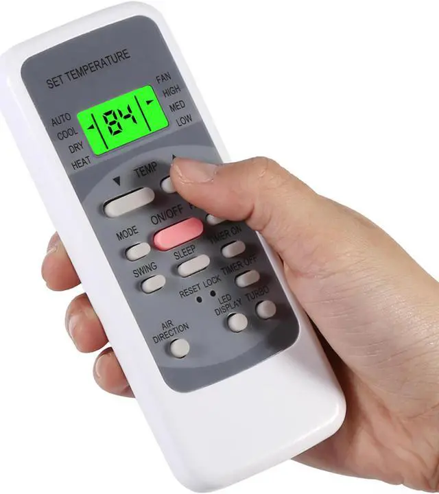 Alt view image 7 of 7 - Replacement Remote Control for Thermocore AC Air Conditioner Remote Control T323S-H109-E T322S-H112 T4E17S-H212 T323S-H109 T1-OS209-EW T3-OS218-EC T318S-H236-ED T3C18S-H236-C T322S-H212-C T316S-H236