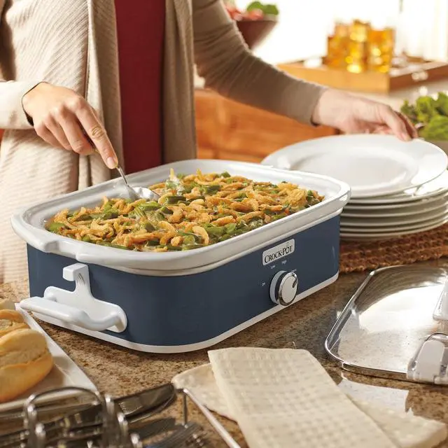 Alt view image 4 of 12 - Crock-Pot 3.5-Quart Casserole Crock Slow Cooker, Charcoal SCCPCCM350-CH