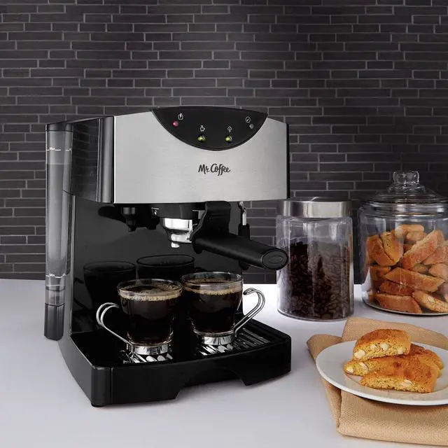 Alt view image 6 of 18 - MR. COFFEE ECMP50-RB Pump Espresso Maker