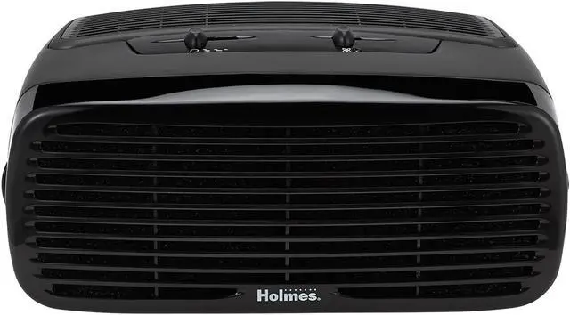 Alt view image 2 of 17 - Holmes Aer1 Desktop Personal Air Purifier with HEPA-Type Filter & Optional Ionizer, Black HAP242B-U