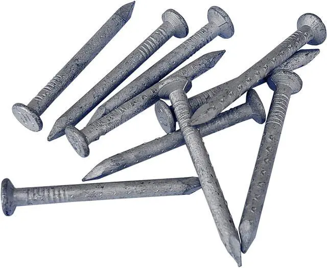 Alt view image 6 of 6 - 1 1/2" x 10G Joist Hanger Nails | Hot Dip Galvanized | 2.2lb / 1kg per Box