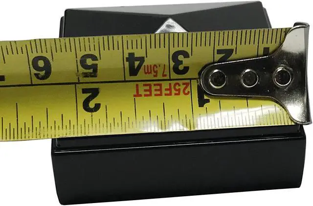 Alt view image 6 of 7 - Decorex Hardware 2" x 2" Aluminium Pyramid Post Cap for Metal Posts - Pressure Fit - Black