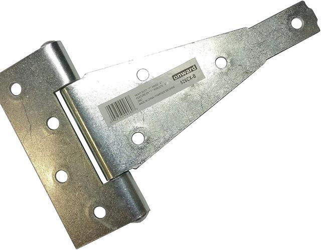 Alt view image 4 of 5 - Onward Steel Heavy Duty Tee Hinge - 6" Zinc Plated 926CX-B