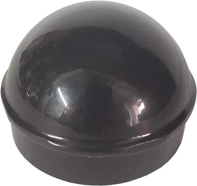 Alt view image 2 of 5 - 1 7/8" Aluminum Chain Link Fence Round Style Main Post Cap - Powder Coated Black