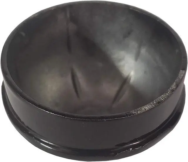 Alt view image 3 of 5 - 1 7/8" Aluminum Chain Link Fence Round Style Main Post Cap - Powder Coated Black
