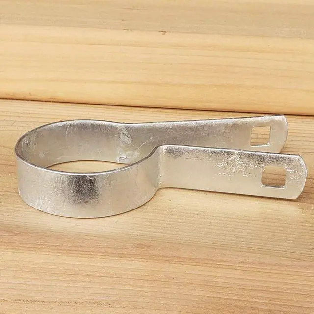 Alt view image 4 of 6 - 1 7/8" HDG Steel Chain Link Fence Tension Band