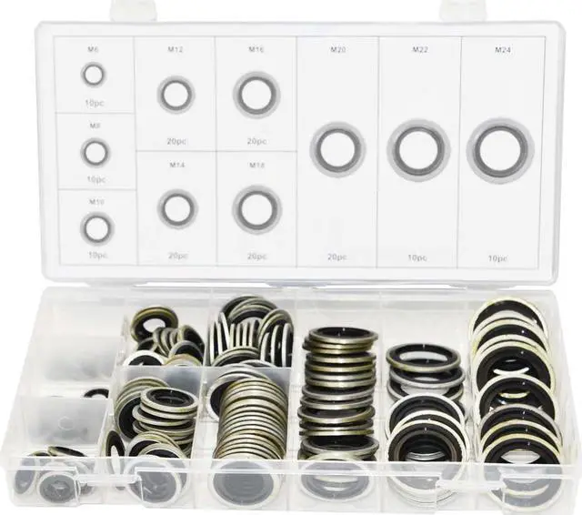 Main image of Swordfish - 32241 Automotive Self Centered Bonded Seal Gasket Assortment
