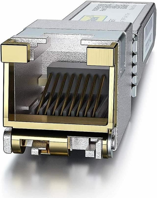 10GBase-T SFP+ Transceiver, 10G T, 10G Copper, RJ-45 SFP+