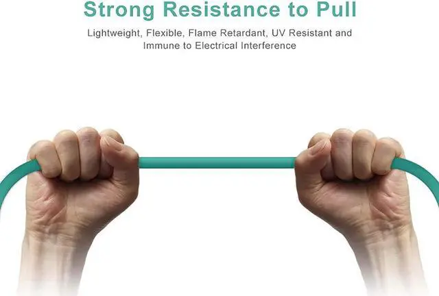 Alt view image 6 of 6 - 10Gtek Pack of 4,LC-LC OM3 Fiber Patch Cord, Multi-mode Duplex 50/125, LSZH, 2-Meter(6.6ft)