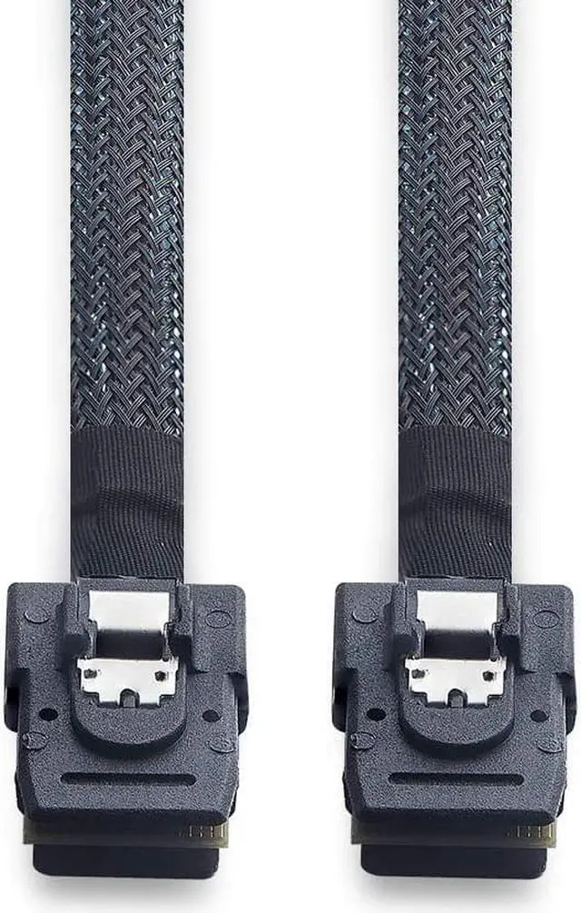 Alt view image 4 of 6 - 6G Internal Mini SAS SFF-8087 to SFF-8087 Cable, 100-Ohms, 1-m(3.3ft), 2 Pack