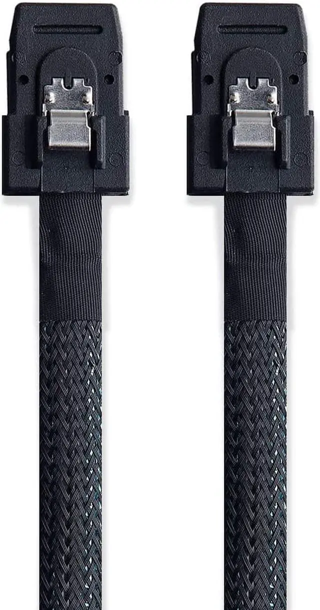 Alt view image 5 of 6 - 6G Internal Mini SAS SFF-8087 to SFF-8087 Cable, 100-Ohms, 1-m(3.3ft), 2 Pack