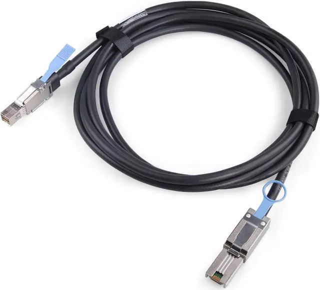 Main image of 10Gtek 6Gbps External Mini SAS HD SFF-8644 to SFF-8088 Hybrid  Cable 30AWG Network Ethernet Cables 3.28 ft.