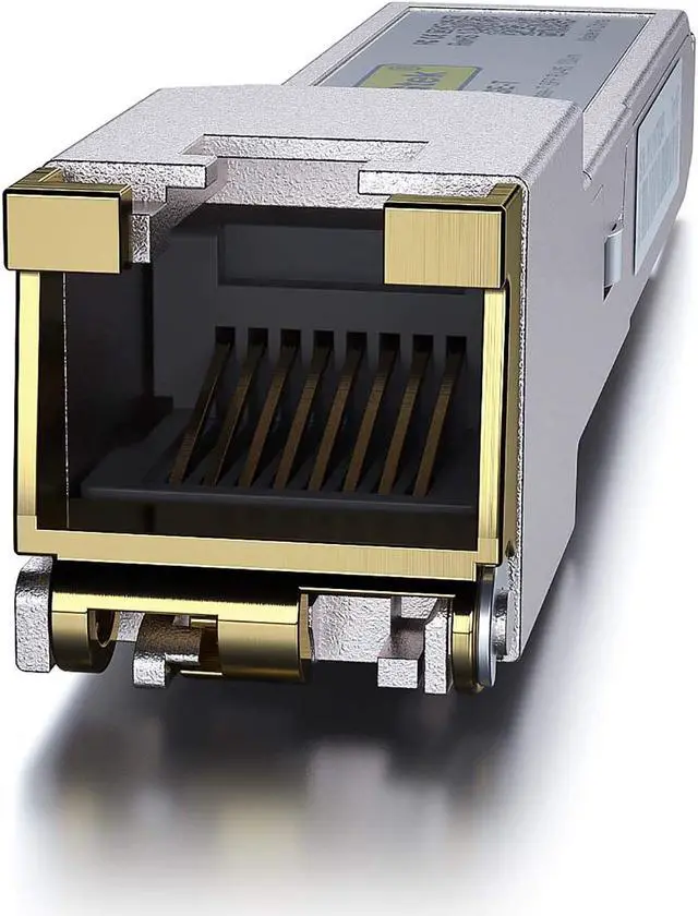 Alt view image 3 of 7 - 10Gtek SFP to RJ45 1000BASE-T Copper Transceiver, Gigabit SFP-T Module for Cisco SFP-GE-T, Meraki, Fortinet, Ubiquiti UniFi UF-RJ45-1G, D-Link, Supermicro, Netgear, TP-Link and More Pack of 10
