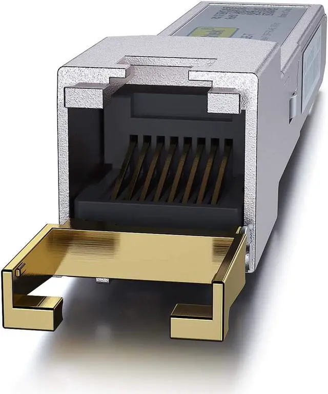 Alt view image 4 of 7 - 10Gtek SFP to RJ45 1000BASE-T Copper Transceiver, Gigabit SFP-T Module for Cisco SFP-GE-T, Meraki, Fortinet, Ubiquiti UniFi UF-RJ45-1G, D-Link, Supermicro, Netgear, TP-Link and More Pack of 10