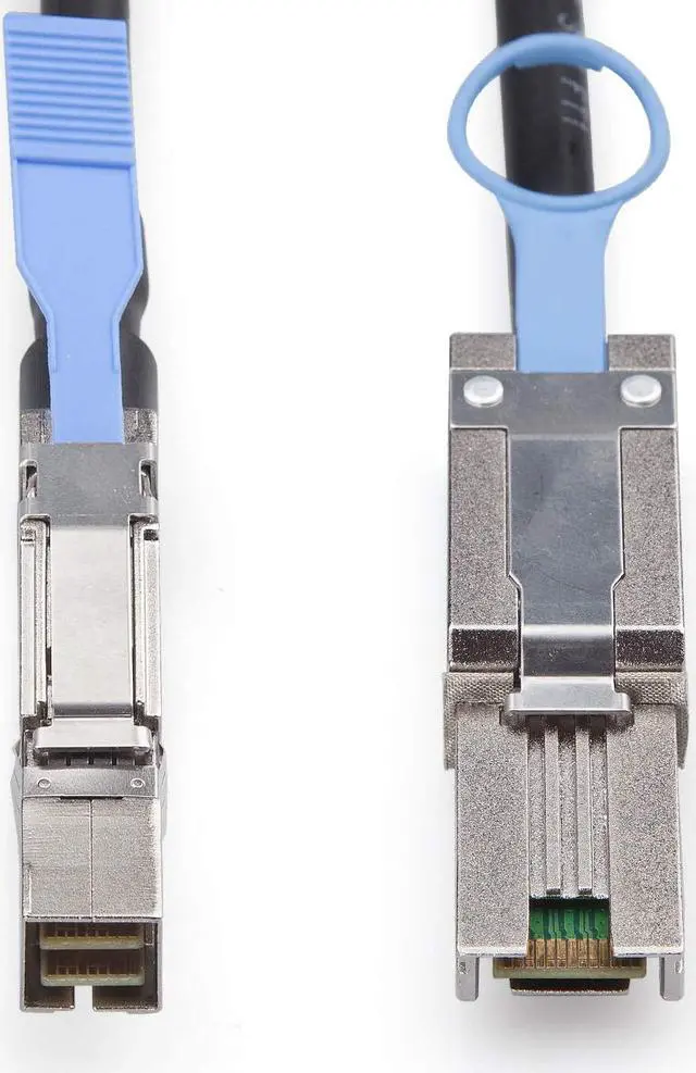 Alt view image 5 of 7 - 10Gtek 6Gbps External Mini SAS HD SFF-8644 to SFF-8088 Hybrid  Cable 30AWG Network Ethernet Cables 3.28 ft.