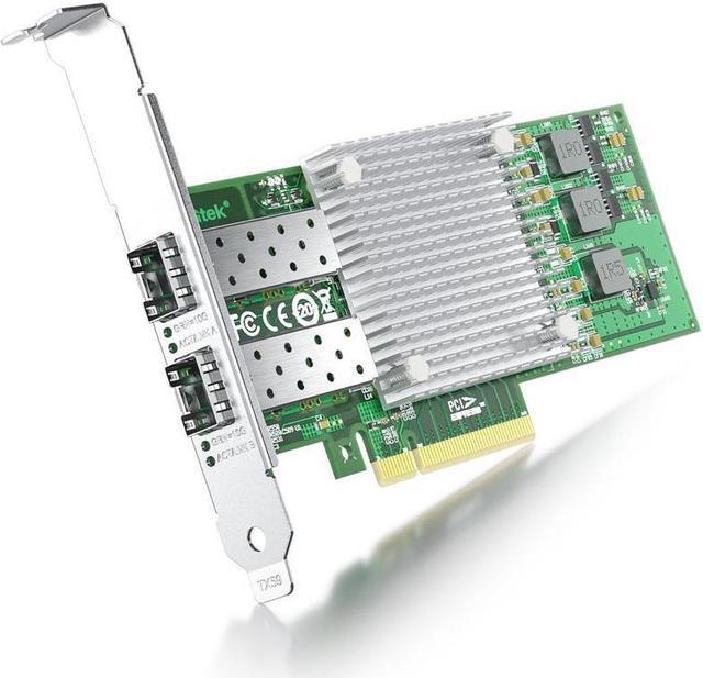 10Gb Network Interface Card, Dual SFP+ Port with Broadcom