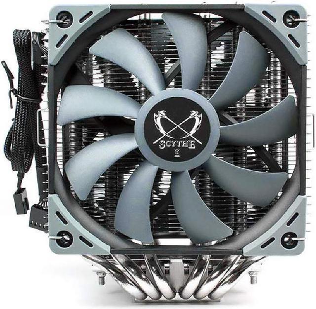 Alt view image 2 of 8 - Scythe Fuma 2 CPU Air Cooler, Intel LGA1151, AMD AM4/Ryzen, 120mm Dual Towers, Black Top Cover