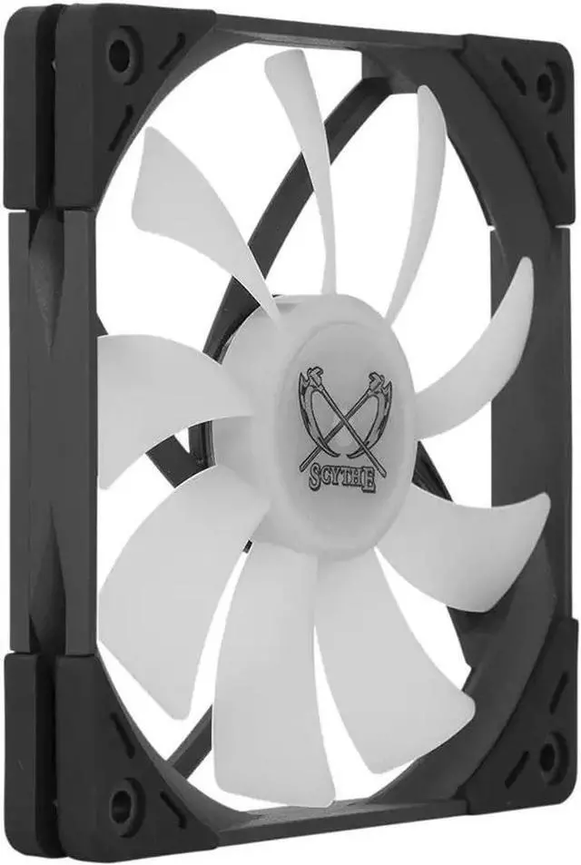 Alt view image 2 of 6 - Scythe Kaze Flex PWM, Premium Quiet RGB Slim Fan, 4-Pin, 1800RPM, No Controller Included, Single Pack (120x15mm, RGB LED)