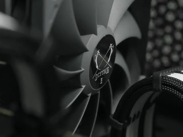 Alt view image 4 of 6 - Scythe Kaze Flex High Performance Computer Case Fan, 3-Pin, 2000RPM (120x25mm, Grey Color)