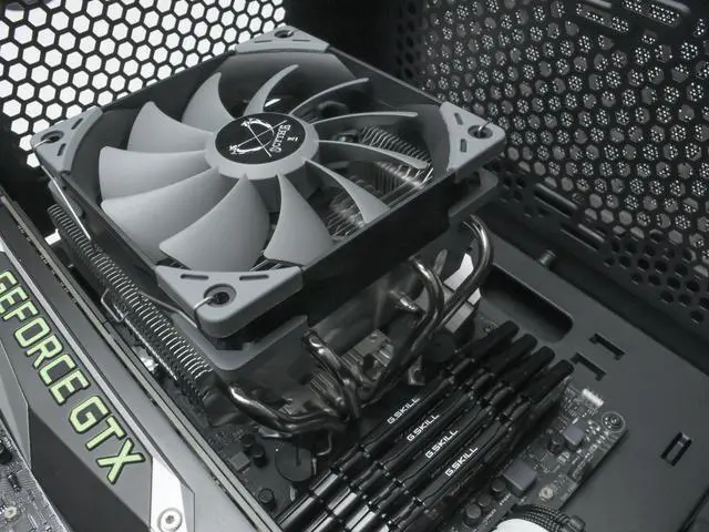 Alt view image 3 of 6 - Scythe Kaze Flex High Performance Computer Case Fan, 3-Pin, 2000RPM (120x25mm, Grey Color)