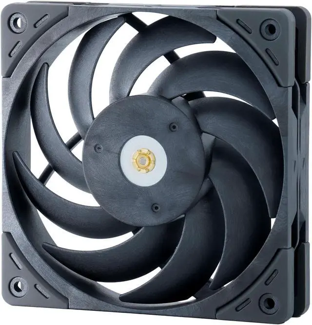 Alt view image 3 of 7 - Scythe Grand Tornado 120mm PC Computer Case Fan, PWM 400-3000 RPM, High-Performance CPU Cooling Fan, 4-Pin Connector, Metal Grey Colour, High Speed Model