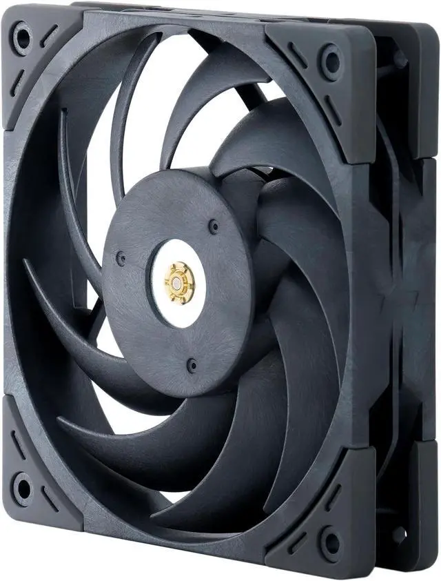 Alt view image 4 of 7 - Scythe Grand Tornado 120mm PC Computer Case Fan, PWM 400-3000 RPM, High-Performance CPU Cooling Fan, 4-Pin Connector, Metal Grey Colour, High Speed Model