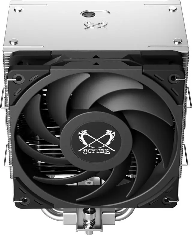 Alt view image 5 of 7 - Scythe Mugen 6 CPU Air Cooler, Intel LGA1700, LGA1151, AMD AM5, AM4 support, 120mm, Single Tower, Aluminium Top Cover (Mugen 6)