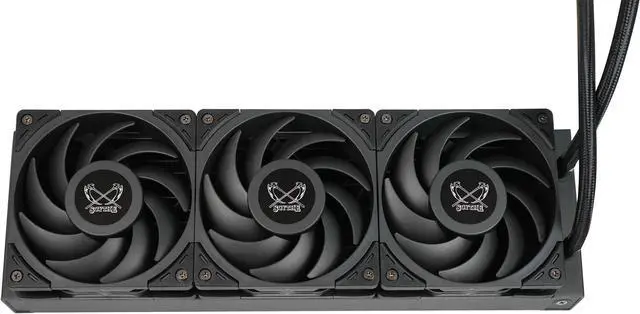 Alt view image 4 of 4 - Scythe Wonder Tornado 120 PWN - 2500 RPM, 120mm x 25mm High-Performance Computer Case Fan, Fluid Dynamic Bearing, 4-Pin Connector, 3 Pack, Black