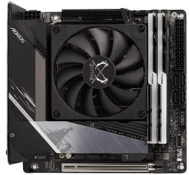 Alt view image 7 of 7 - Scythe Shuriken 3, 92mm Low-Profile CPU Cooler, AMD AM5/ LGA1700 Supported